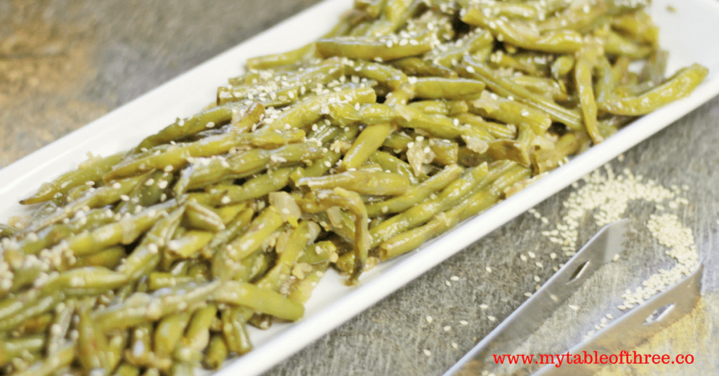 A low carb and gluten free version of the Asian Green Beans found on many buffets.